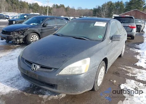 2003 Honda Accord 2.4 Lx из США, поврежденный, VIN 1HGCM56363A047405